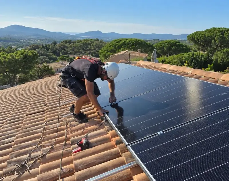 Installateur panneaux solaires Montréal-la-Cluse — pose photovoltaïque sur toiture