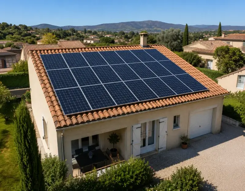 Prime à l'autoconsommation panneaux solaires Montréal-la-Cluse — aide financière de l'État